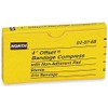 Honeywell Safety Bandage Compress, 4'' OFFSET?, 1 per unit 020768
