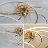 BEINEIJIE Irregular Designs Chandelier Dimmable with Remote Control Brightness Adjustable