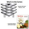 Hawkins Stainless Steel Idli Stand - 12 Idlis, (For 5
