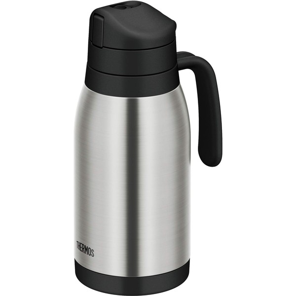 Thermos Field Pot Clear Stainless Steel 0.5 gal (1.5 L) THY-1500 CS