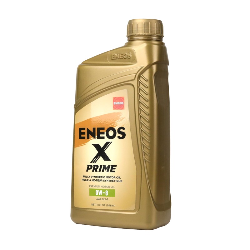 ENEOS X Prime 0W-8 Fully Synthetic Motor Oil (1-Quart, Single
