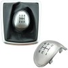 MOMOALA Replacement 5 Speed Black Chrome Gear Stick Knob Cap