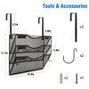 Wall File Organizer, 3 Tire Hanging File Folder Mail Organizer,