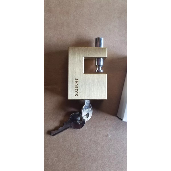 Padlock with key