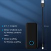 Wireless Carplay Adapter 3 in 1 Stable Connection Compact Wired