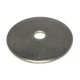 1/2 ID x 3 OD Stainless Steel Fender Washer Large OD Flat Washers Extra Thick (1/8" Thick) (4 Pieces)