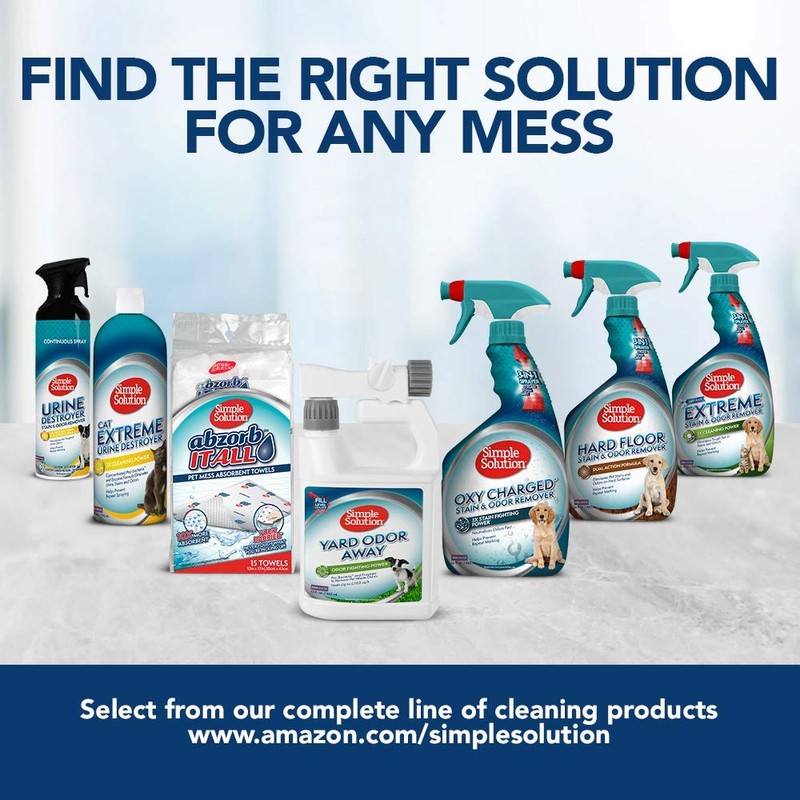 Simple Solution Stain and Odor Eliminator Spray for Dogs &
