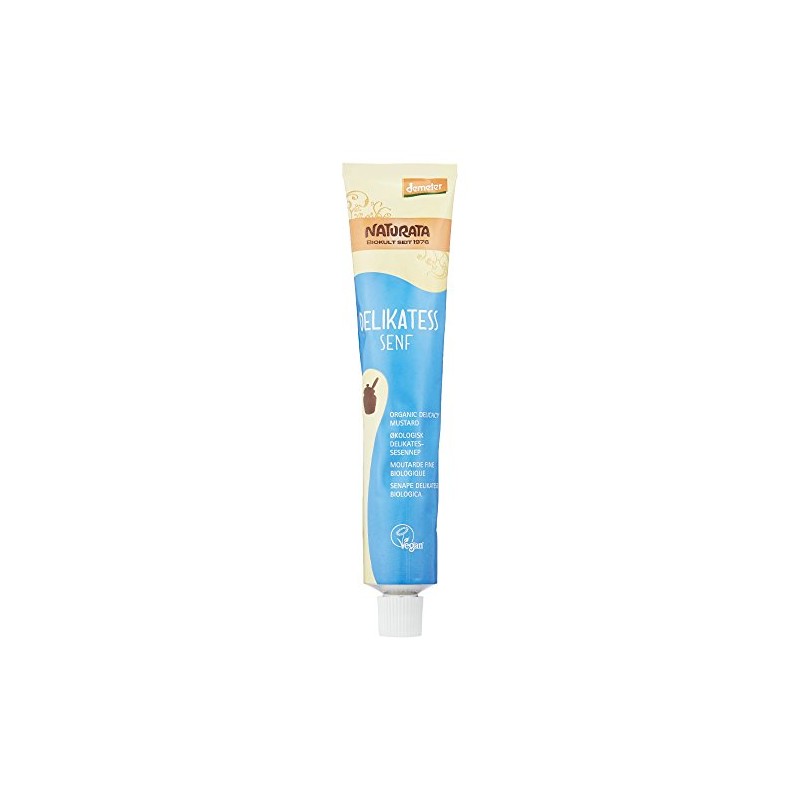 Naturata Organic Delikatess Mustard, Vegan, 100 ml