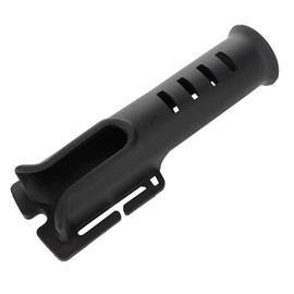 BigTron Fishing Belt Rod Holder, Portable Waist Pole Inserter, Adjustable Quick Outdoor Support Gear Accessories (Black, Nylon)