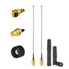 Eightwood Dual Band Small WiFi Antenna 2.4GHz 5GHz RP-SMA Male