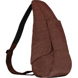 AmeriBag Healthy Back Bag Distressed Nylon Extra Small (Brown)