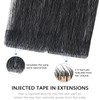COOKAYU invisible Tape In Hair Extensions Remy Tape in Hair
