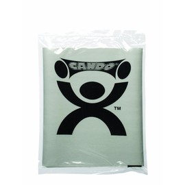 Cando 10-5606 Latex Free Exercise Band, 4' Length, Silver-XX-Heavy