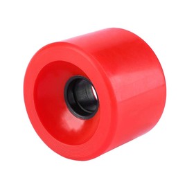 Alomejor Ruedas de patineta Juego de Ruedas de Patn de 70 * 51 mm para el reemplazo de la Rueda Larga de Tablero(Red)