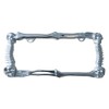 CLA Skeleton Metal License Plate Frame - Chrome