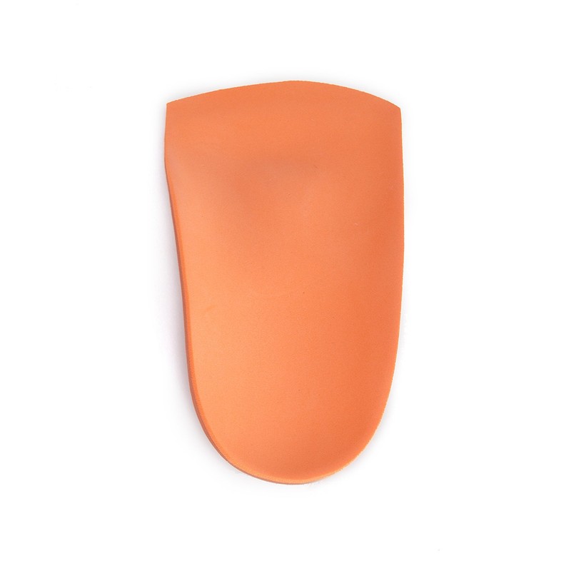 Memo 3/4 Length Orange Arch Support Insoles, 22-24 (6.5 Toddler