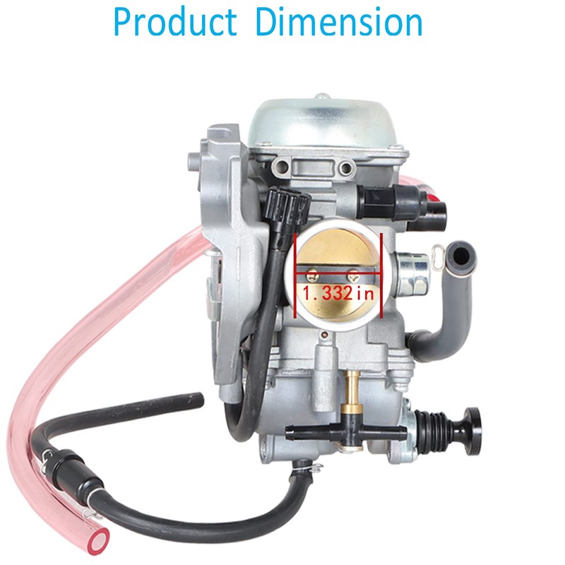labwork Carburetor Replacement for Kawasaki Prairie 400 KVF400C KVF400D 1999-2002