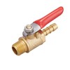 Litorange 2 PCS Brass Water Mini Ball Valve Shut Off