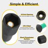 sourcing map 2pcs Nut Driver Drill Bit 5/16 Inch Socket