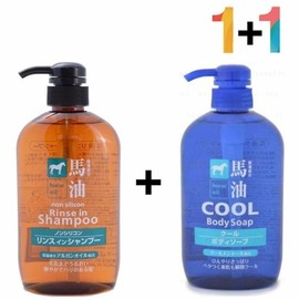 Horse Oil Rinse-in Shampoo Youth Head Smell Hair Texture (WB3760C) / 마유 린스 인 샴푸 청소년 정수리 냄새 머리결 (WB3760C)