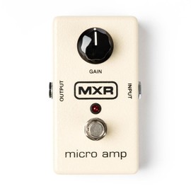 MXR M133 Effects Device Micro Amp Booster Pedal + Keepdrum Guitar Cable