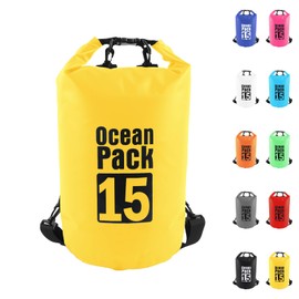 POPOYU Dry Bag, yellow, WaterproofBag