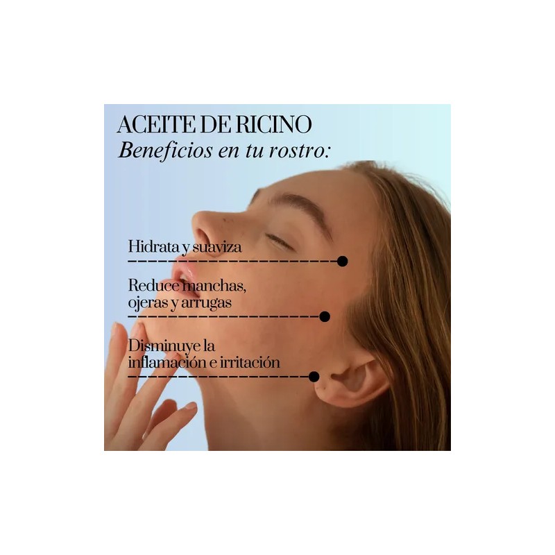 Aceite De Ricino Puro 500 Ml Pestañas-uñas-corporal