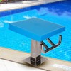 Errzom Swimming Pool Diving Platform, Stainless Steel Non-Slip Diving Boards,