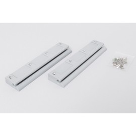 2 x Rail Holders (Grey) Sliding Seats Inflatable Boats Including 8x Screws