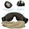 Tactical Goggles Military Tactical Glasses Protective Glasses UV-400 Eye Protection
