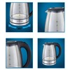 EUROSTAR EKG1808BK 1.8L Glass Electric Kettle,Black