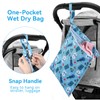 OTraki Wet Bags for Swimsuit Waterproof Reusable Bag Beach Wet