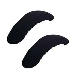 zalati 2 x Removable Washable Armrest Covers for Office Chair Black