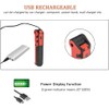 BESTSUN 270 Rotation Foldable LED Flashlight, Water-Resistant, USB Rechargeable, Magnetic