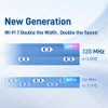 WiFi 7 Magnetic Antenna 2.4G 5G 6G for GIGABYTE Z890