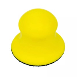 Pryme 3" 5" 6" Hand Sander | Block Palm Round Polishing Buffing Sanding - 5" (Round Shape)