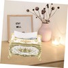 LABRIMP Elegant European Style Tissue Holder Trimmed Fashion Tissue Box