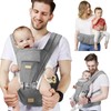 SNOOZYNEST Baby Carrier Newborn to Toddler with Hip Seat, Soft