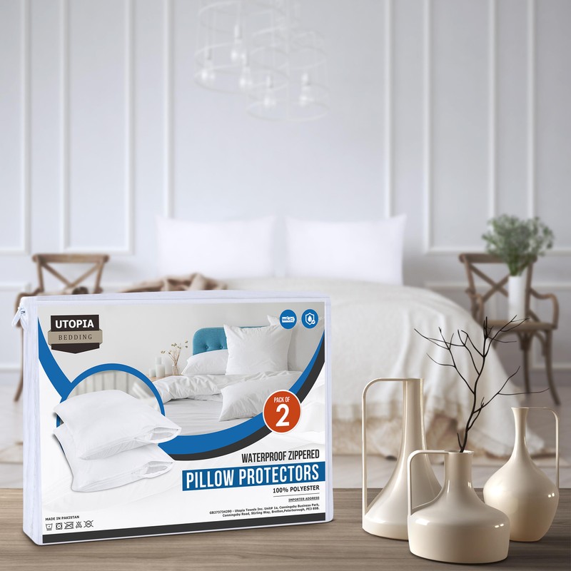 Utopia Bedding Waterproof Pillow Case 65 x 65 cm –