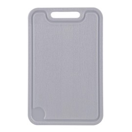 Galicja Molly Plastic Chopping Board, Kitchen Board, Plastic Chopping Boards, Plastic Chopping Boards, Plastic Chopping Board, Kitchen Cutting Mat, 37.5 x 26 x 0.6 cm, Grey