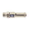 TÜV Safety Valve G 1/4 Inch (DN8) 10.00 Bar Nickel-Plated
