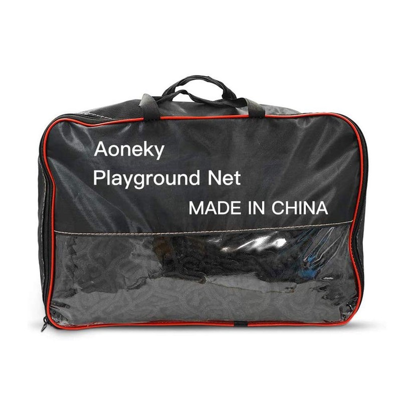 Aoneky Polyester 6.5' x 9.8' Playground Net - Kids Safety