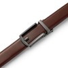 Founders & C Mens Ratchet Belt Leather Comfort Click 1