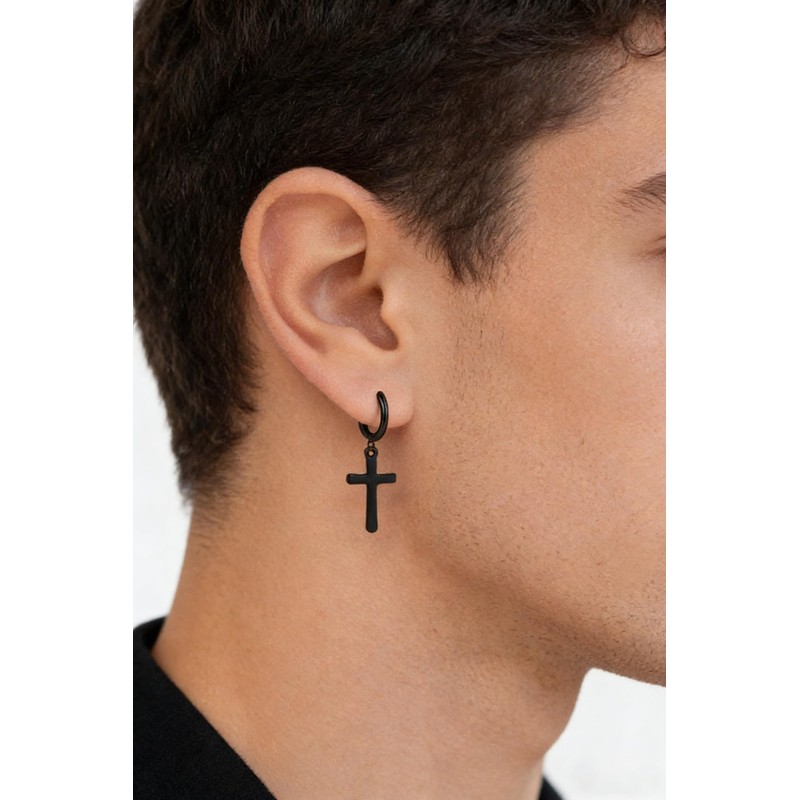 G23 Implant Grade Titanium Hoop Earrings for Sensitive Ears, Hypoallergenic