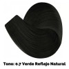 Nutrapel Color Tech Tinte Tono Chromo 0.7 Verde Reflejo Natural