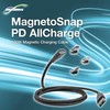 BoxWave Cable Compatible with Therabody Theragun PRO Plus - MagnetoSnap