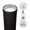 Corkcicle Commuter Cup, 17 oz, Ceramic Slate