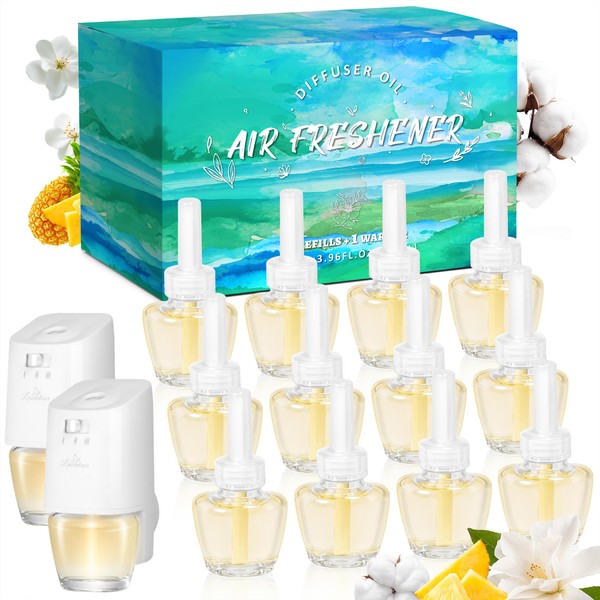 Plug in Air Fresheners Refills, Essential Oil Scented Refill with