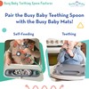 Busy Baby Teething Spoon - 2-in-1 Teether and Training Spoon