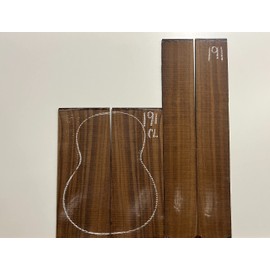 Exotic Wood Zone | Indian Laurel Classical Guitar Back and Side Sets Luthier Tonewoods # 191